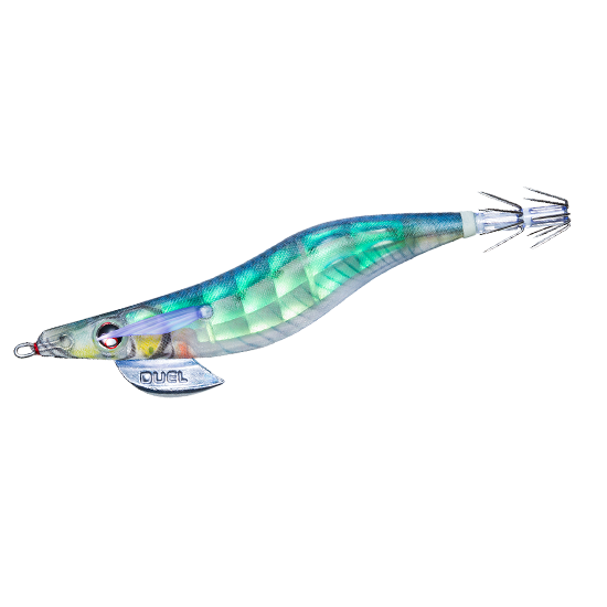 >日安路亞< DUEL LQ LENS EGI 3.5号 A1782 木蝦、鏡面蝦-規格圖3