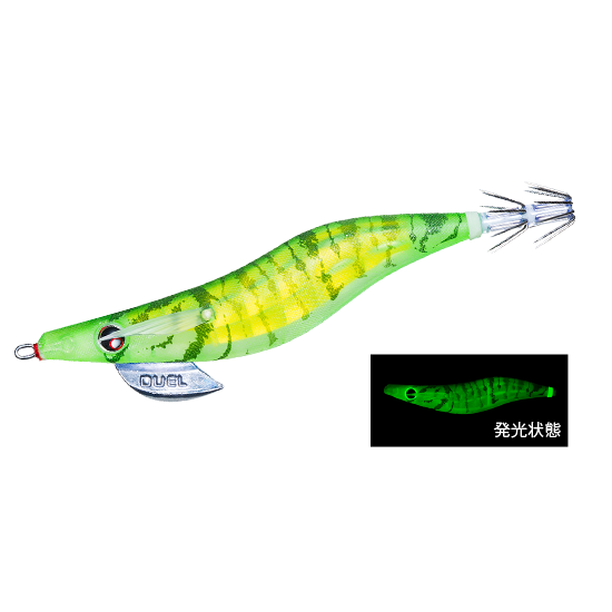 >日安路亞< DUEL LQ LENS EGI 3.5号 A1782 木蝦、鏡面蝦-規格圖3