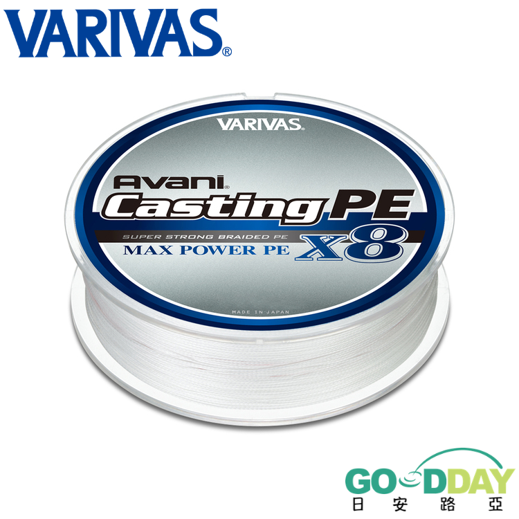 >日安路亞< VARIVAS AVANI CASTING PE MAX POWER X8 拋投 PE線-細節圖2