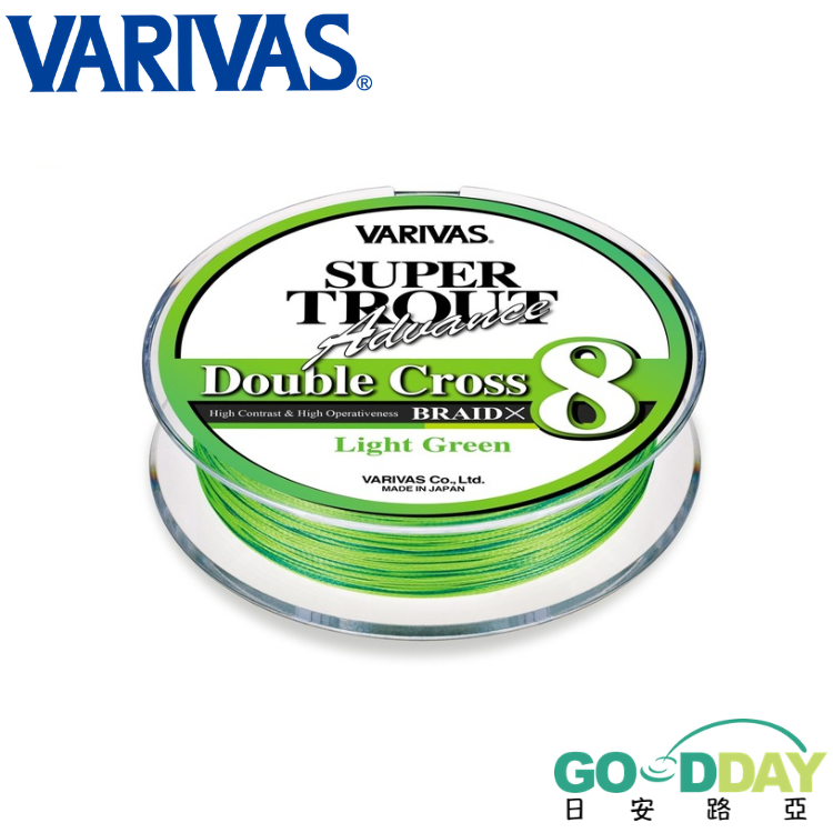 >日安路亞< VARIVAS TROUT ADVANCE DC PE X8 LIGHT GREEN PE線-細節圖2