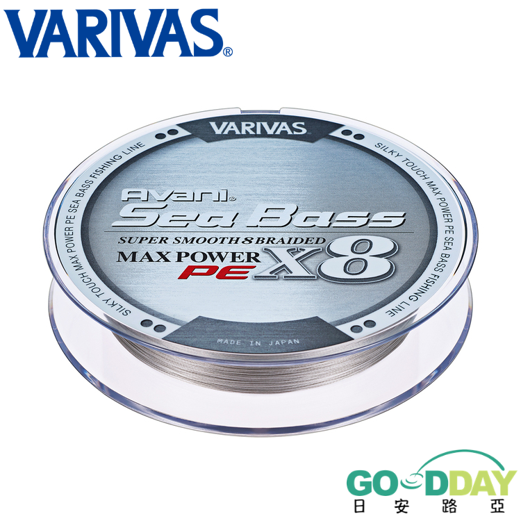 >日安路亞< VARIVAS AVANI SEABASS MAX POWER PE X8 STEALTH GRAY-細節圖2