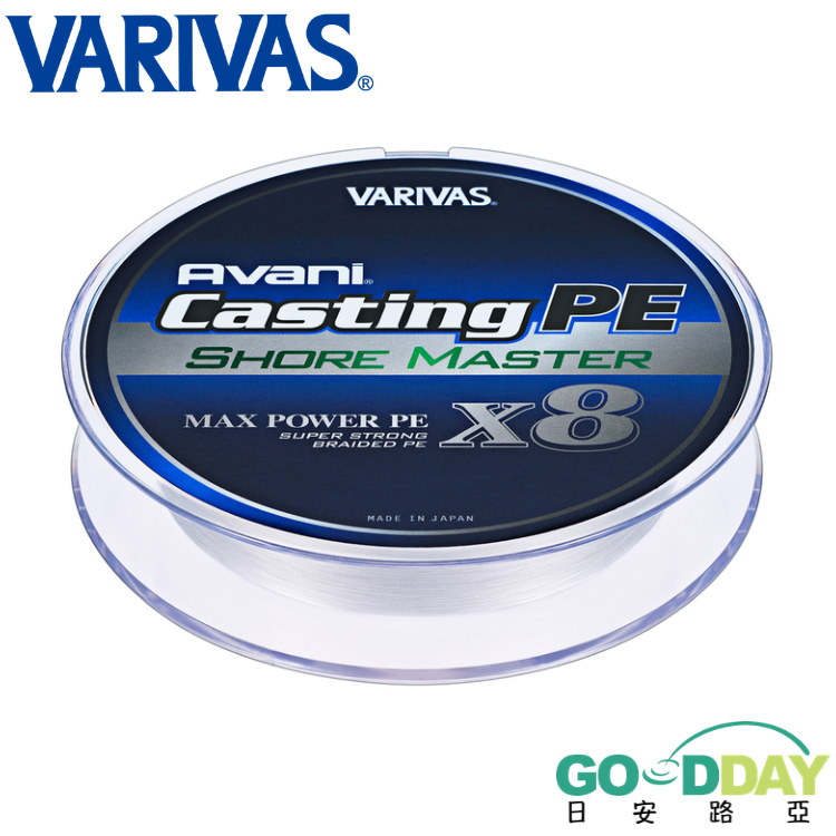 >日安路亞< VARIVAS CASTING PE MAX POWER X8 SHORE MASTER PE線-細節圖2