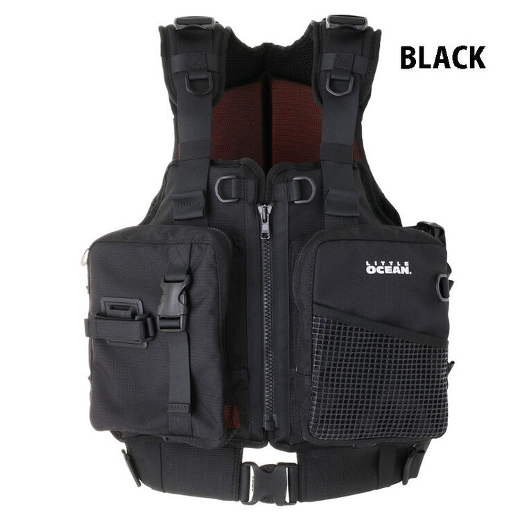 >日安路亞< LITTLE OCEAN PF-06 Kayak Fishing PFD III 救生衣 浮力衣-規格圖3