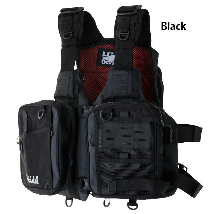 >日安路亞< LITTLE OCEAN PF-09 Floating Game Vest 浮力背心-規格圖5