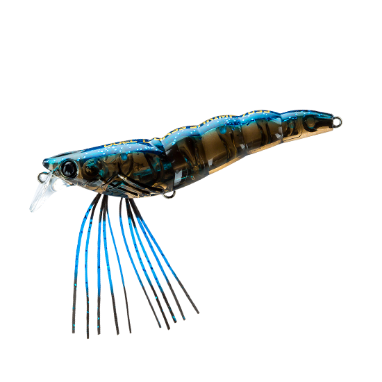 >日安路亞< DUEL F1221 L-BASS SHRIMP 70SS 緩沉 蝦型硬餌-規格圖2