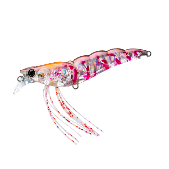 >日安路亞< DUEL F1221 L-BASS SHRIMP 70SS 緩沉 蝦型硬餌-規格圖2