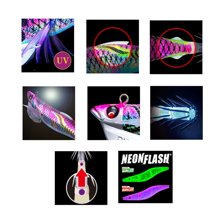 >日安路亞< DUEL A1743 EZ-Q FINPLUS TR TIPRUN 3.5号 40g 木蝦-細節圖3