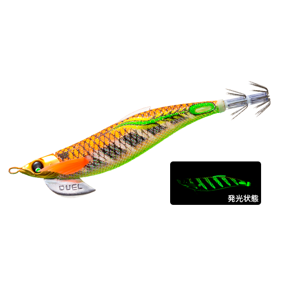 >日安路亞< DUEL A1746 EZ-Q FINPLUS RUNGUN 3.5号 木蝦-規格圖2