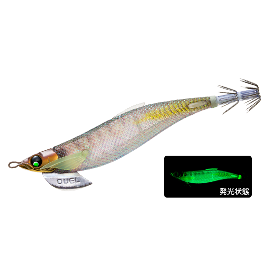 >日安路亞< DUEL A1746 EZ-Q FINPLUS RUNGUN 3.5号 木蝦-規格圖2