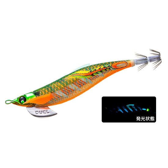 >日安路亞< DUEL A1746 EZ-Q FINPLUS RUNGUN 3.5号 木蝦-規格圖2