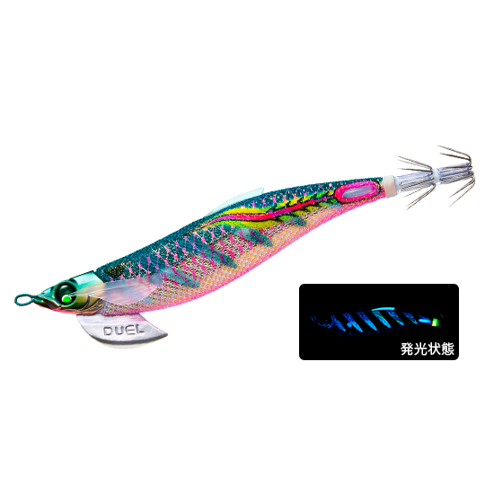 >日安路亞< DUEL A1746 EZ-Q FINPLUS RUNGUN 3.5号 木蝦-規格圖2