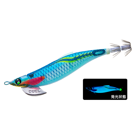 >日安路亞< DUEL A1746 EZ-Q FINPLUS RUNGUN 3.5号 木蝦-規格圖2