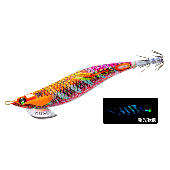 >日安路亞< DUEL A1746 EZ-Q FINPLUS RUNGUN 3.5号 木蝦-規格圖2
