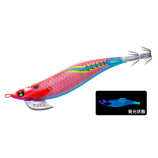 >日安路亞< DUEL A1746 EZ-Q FINPLUS RUNGUN 3.5号 木蝦-規格圖2