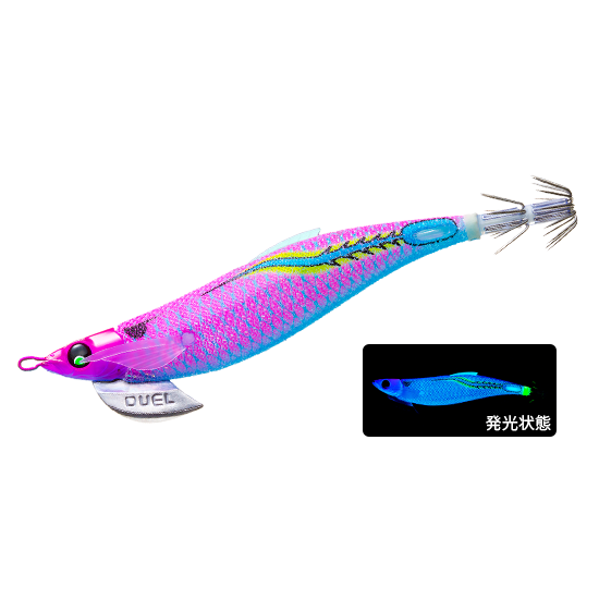 >日安路亞< DUEL A1746 EZ-Q FINPLUS RUNGUN 3.5号 木蝦-規格圖2