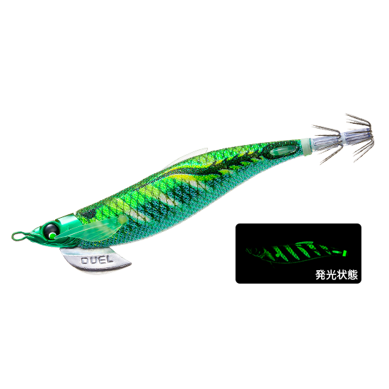 >日安路亞< DUEL A1746 EZ-Q FINPLUS RUNGUN 3.5号 木蝦-規格圖2