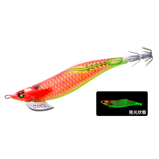 >日安路亞< DUEL A1746 EZ-Q FINPLUS RUNGUN 3.5号 木蝦-規格圖2