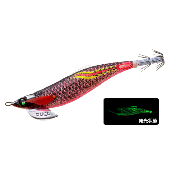 >日安路亞< DUEL A1746 EZ-Q FINPLUS RUNGUN 3.5号 木蝦-規格圖2