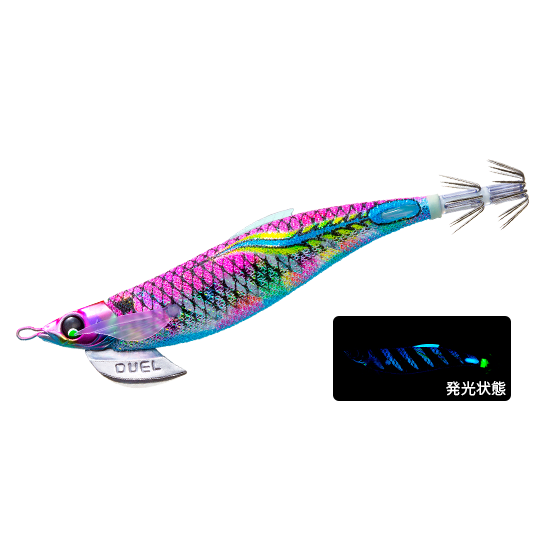 >日安路亞< DUEL A1746 EZ-Q FINPLUS RUNGUN 3.5号 木蝦-規格圖2