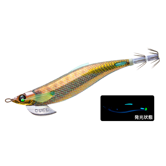 >日安路亞< DUEL A1746 EZ-Q FINPLUS RUNGUN 3.5号 木蝦-規格圖2