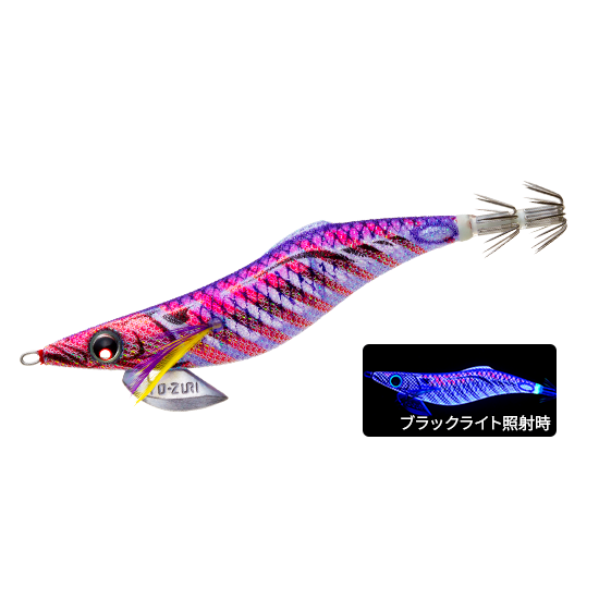 >日安路亞< YO-ZURI A1753 EGI AURIE-Q FINACE 2.5号 木蝦-規格圖2