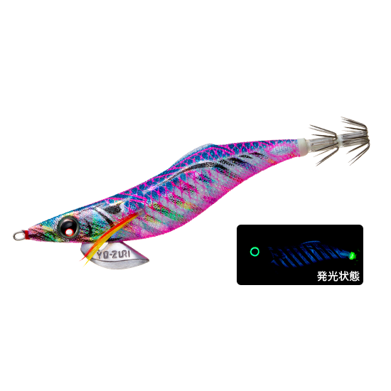 >日安路亞< YO-ZURI A1754 EGI AURIE-Q FINACE 3.0 木蝦-規格圖2