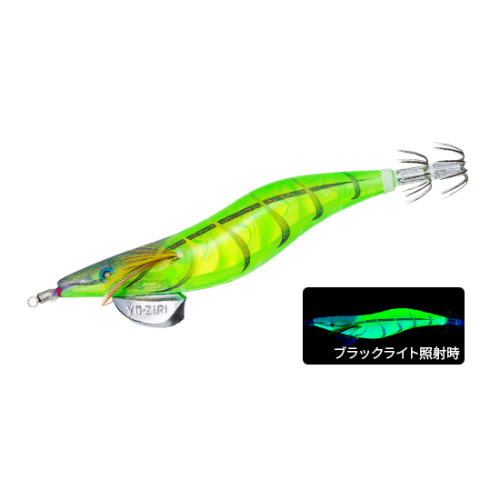 >日安路亞< YO-ZURI A1791 EGI AURIE-Q 3D 3.5号 木蝦-規格圖2