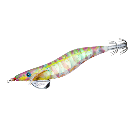 >日安路亞< YO-ZURI A1792 EGI AURIE-Q 3D 4.0号 木蝦-規格圖2