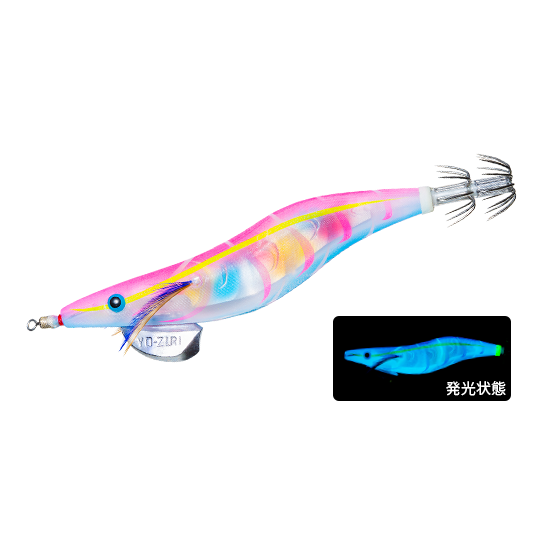 >日安路亞< YO-ZURI A1792 EGI AURIE-Q 3D 4.0号 木蝦-規格圖2