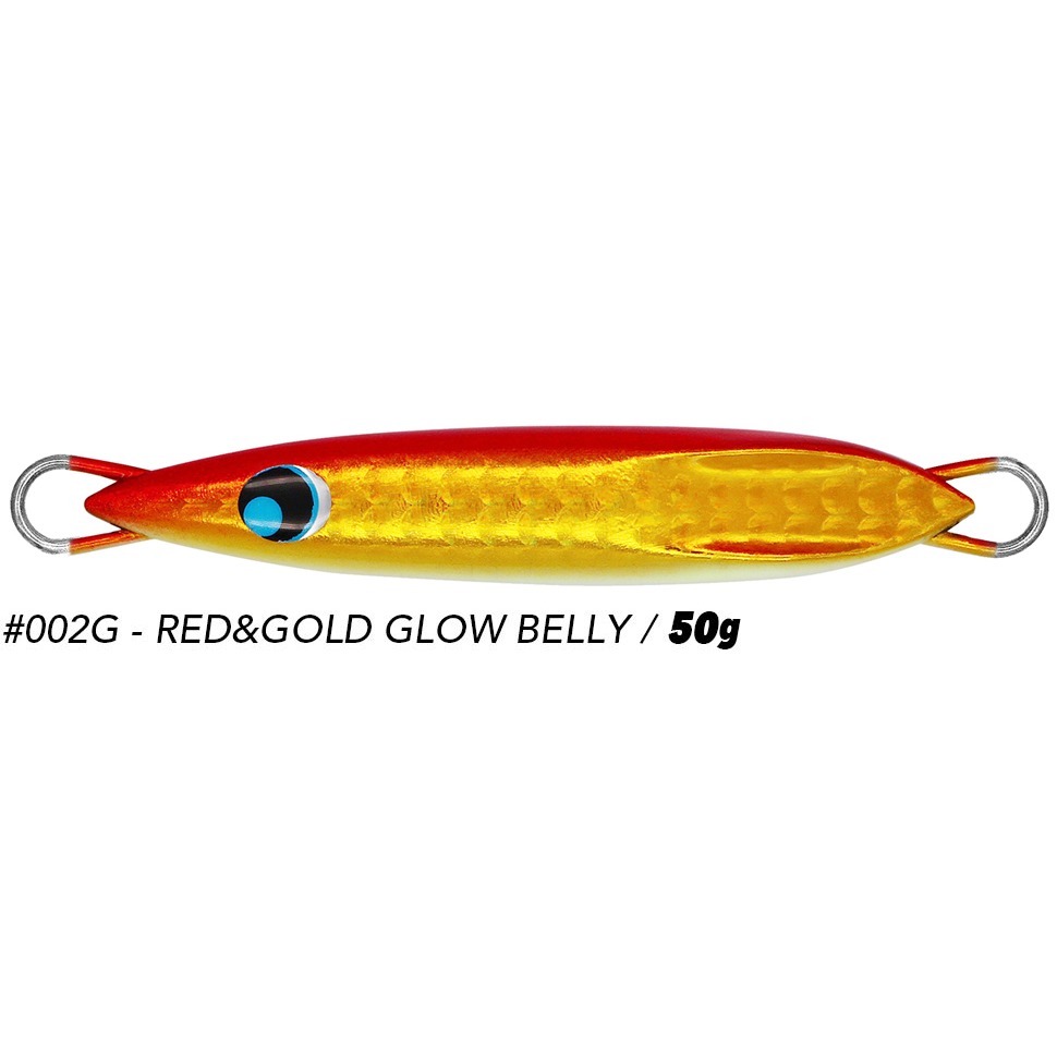 >日安路亞< UROCO CHIBI UROCO SHORT 30g、40g Metal jig 配備前後輔助鉤-規格圖1