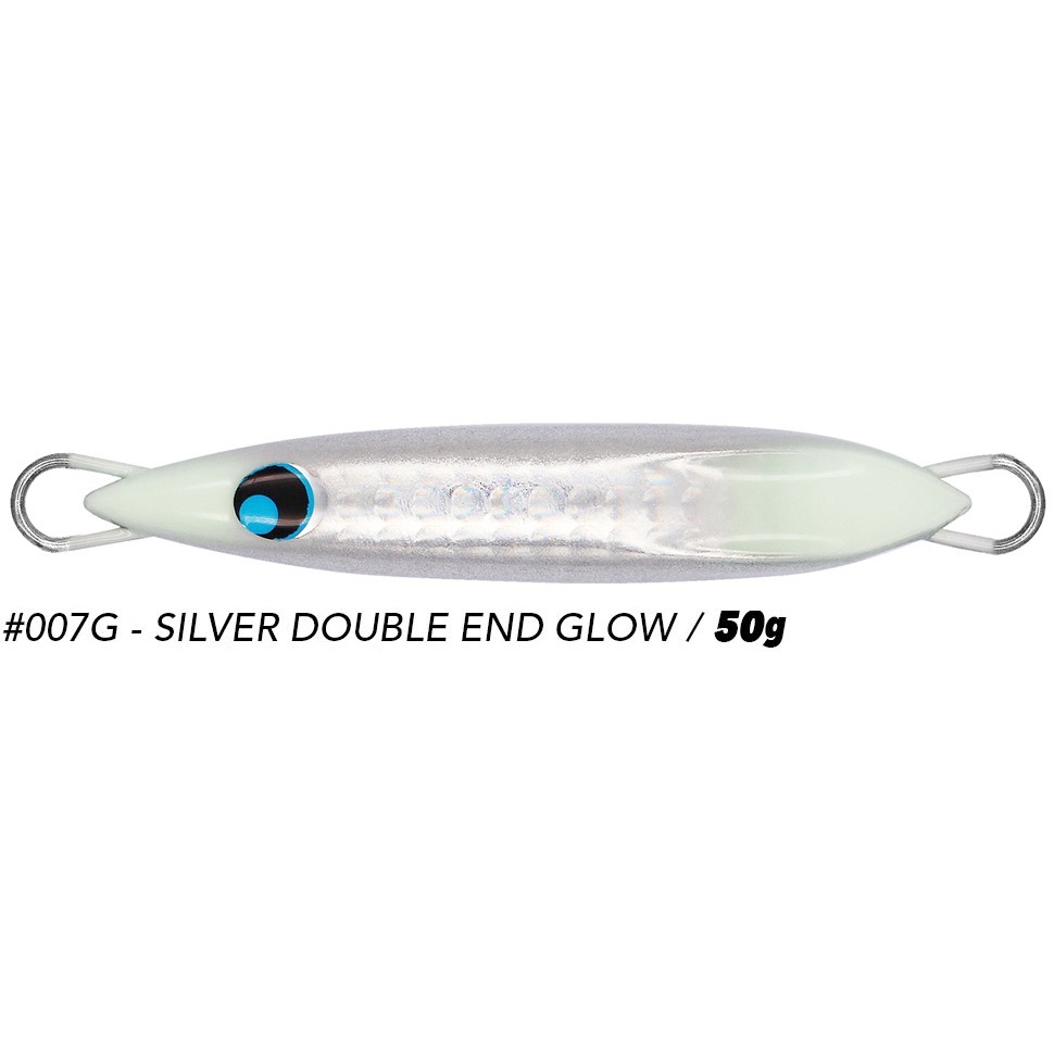>日安路亞< UROCO CHIBI UROCO SHORT 30g、40g Metal jig 配備前後輔助鉤-規格圖1