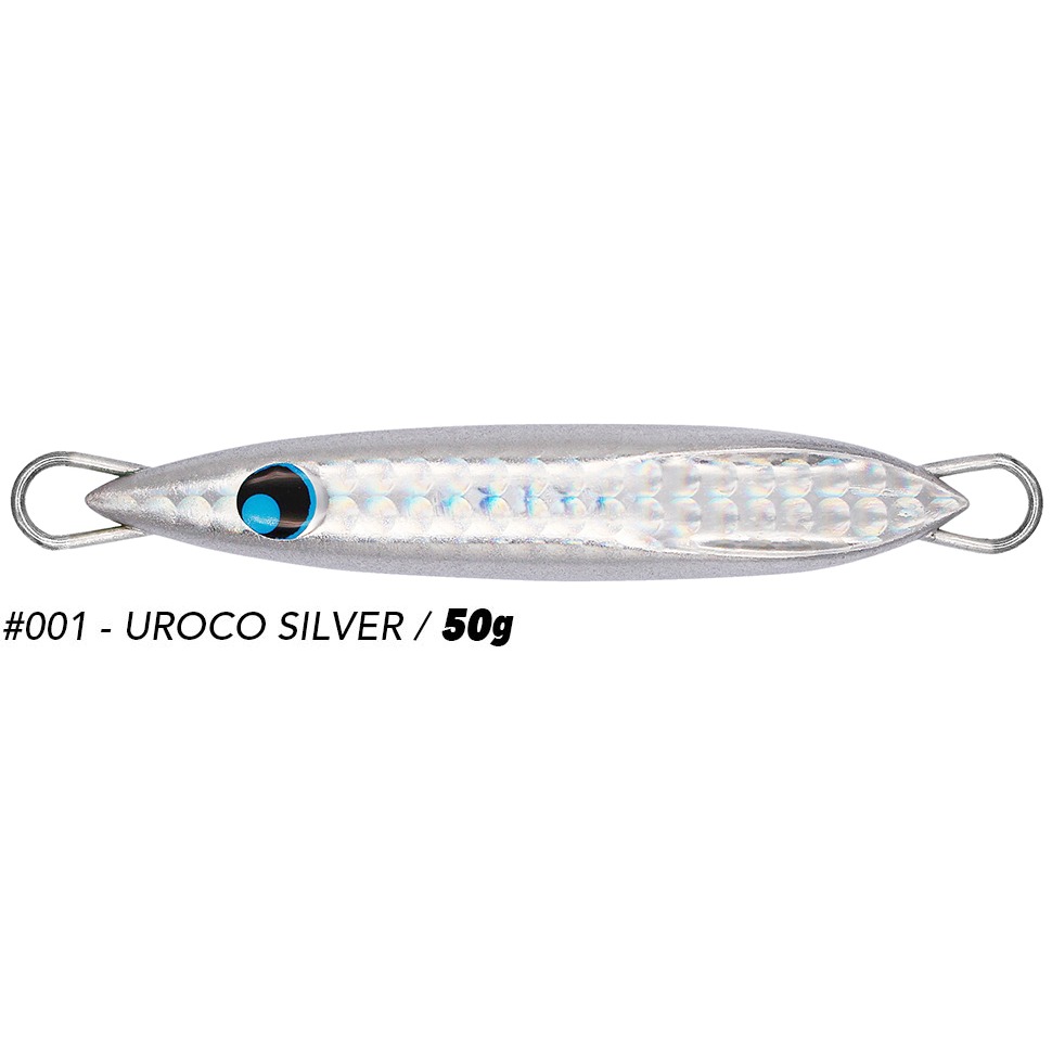 >日安路亞< UROCO CHIBI UROCO SHORT 50g、60g Metal jig 配備前後輔助鉤-規格圖1