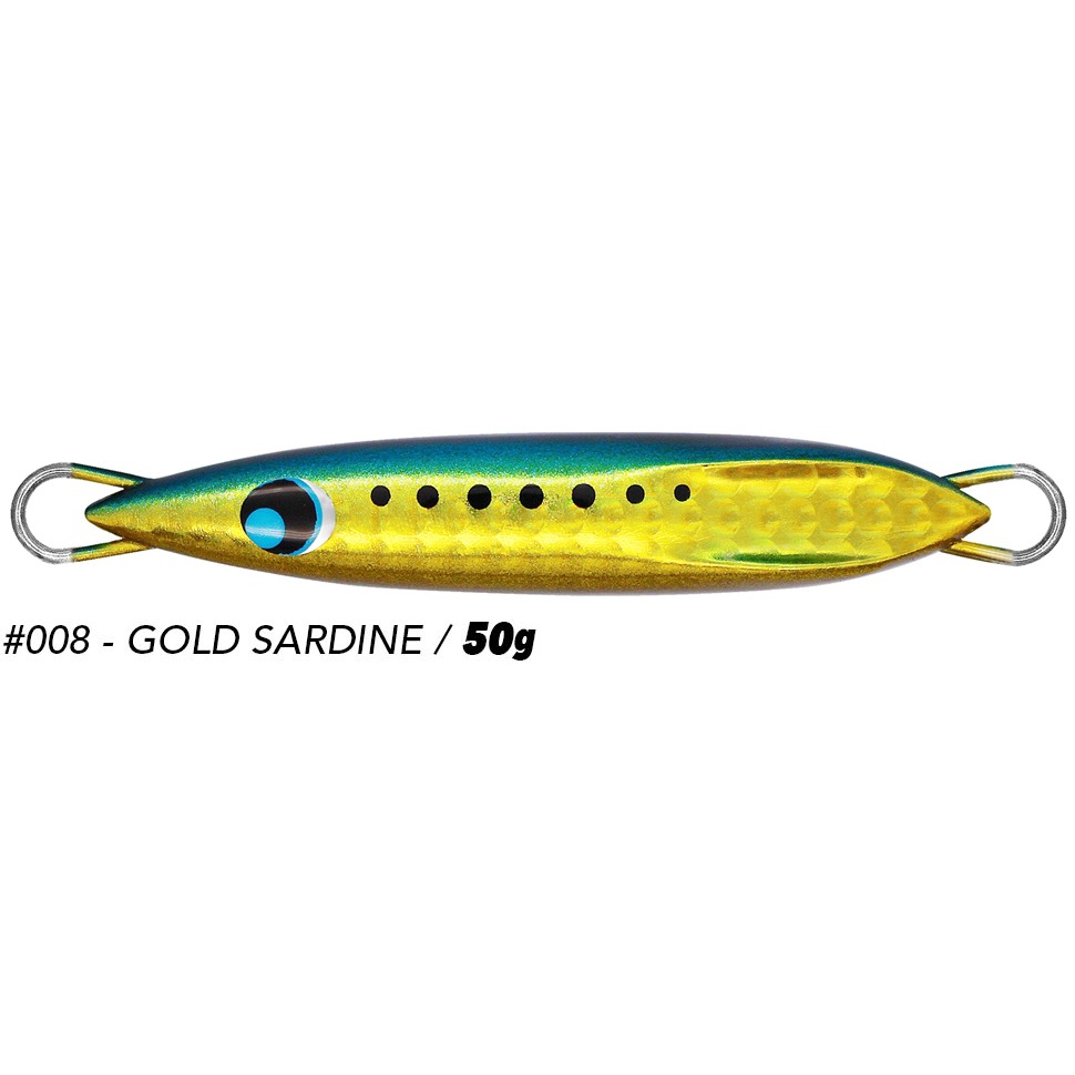 >日安路亞< UROCO CHIBI UROCO SHORT 50g、60g Metal jig 配備前後輔助鉤-規格圖1