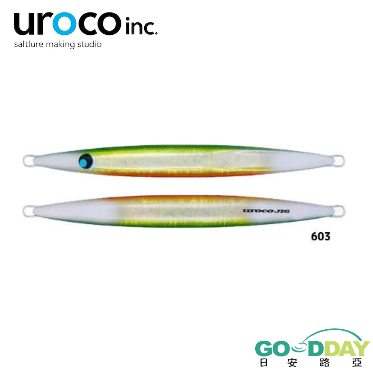 >日安路亞< UROCO JIG ORIGINAL BLUE GLOW系列 船釣鐵板-規格圖2