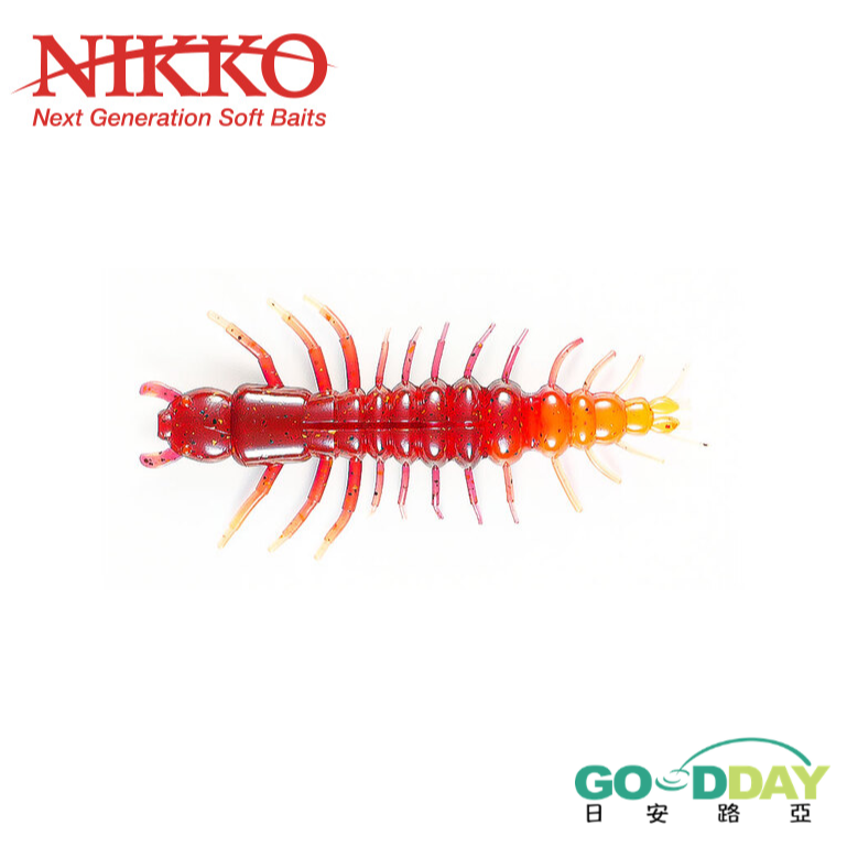 >日安路亞< NIKKO ZAZA HELLGRAMMITE 4.25＂ 軟蟲-細節圖2