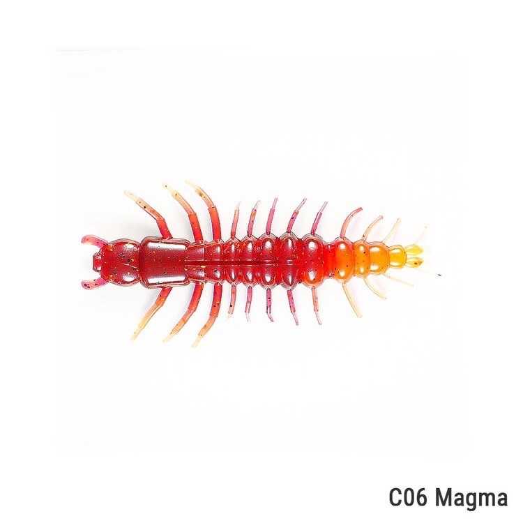 >日安路亞< NIKKO ZAZA HELLGRAMMITE 4.25＂ 軟蟲-規格圖2