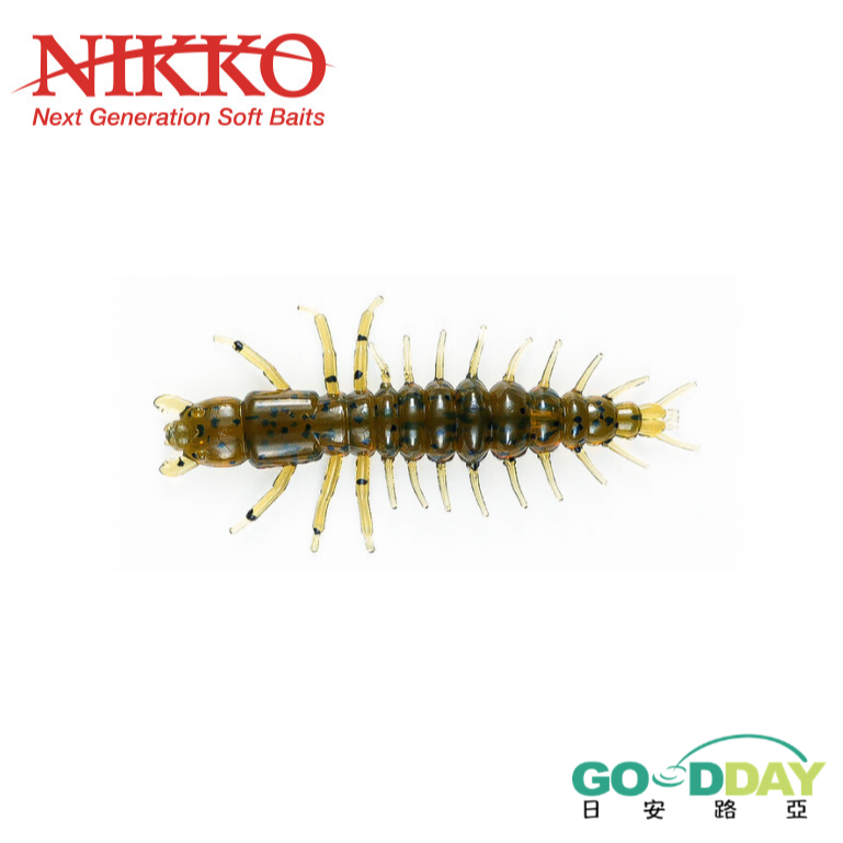 >日安路亞< NIKKO ZAZA HELLGRAMMITE 3＂ 軟蟲-細節圖2