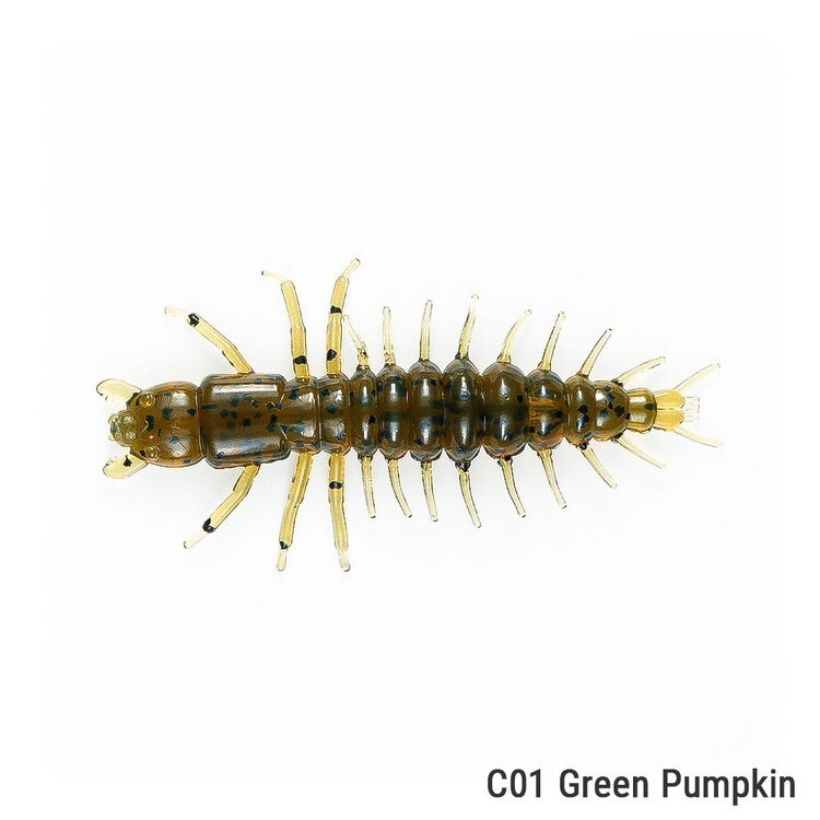 >日安路亞< NIKKO ZAZA HELLGRAMMITE 3＂ 軟蟲-規格圖2