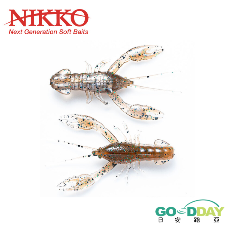 >日安路亞< NIKKO NIKKO CRAW 3.2＂ 螯蝦型軟蟲-細節圖2