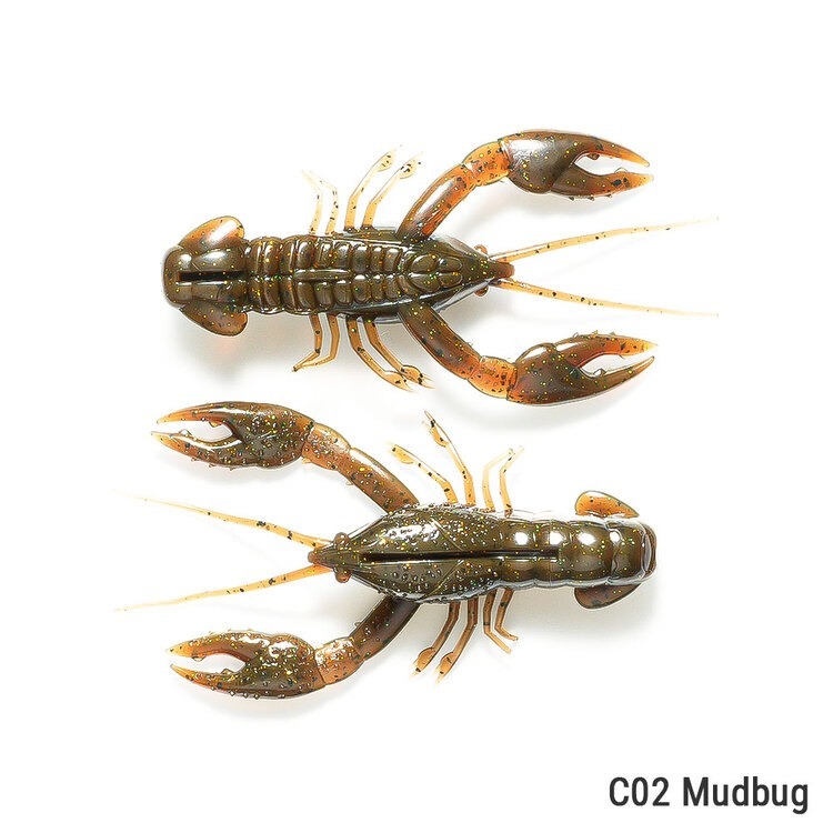 >日安路亞< NIKKO NIKKO CRAW 3.2＂ 螯蝦型軟蟲-規格圖3