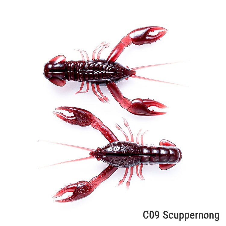 >日安路亞< NIKKO NIKKO CRAW 3.2＂ 螯蝦型軟蟲-規格圖3