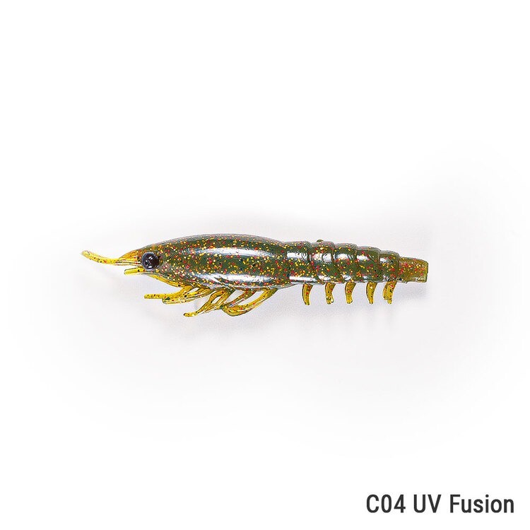 >日安路亞< NIKKO SOFT SHELL SHRIMP 3＂ 蝦型軟蟲-規格圖3