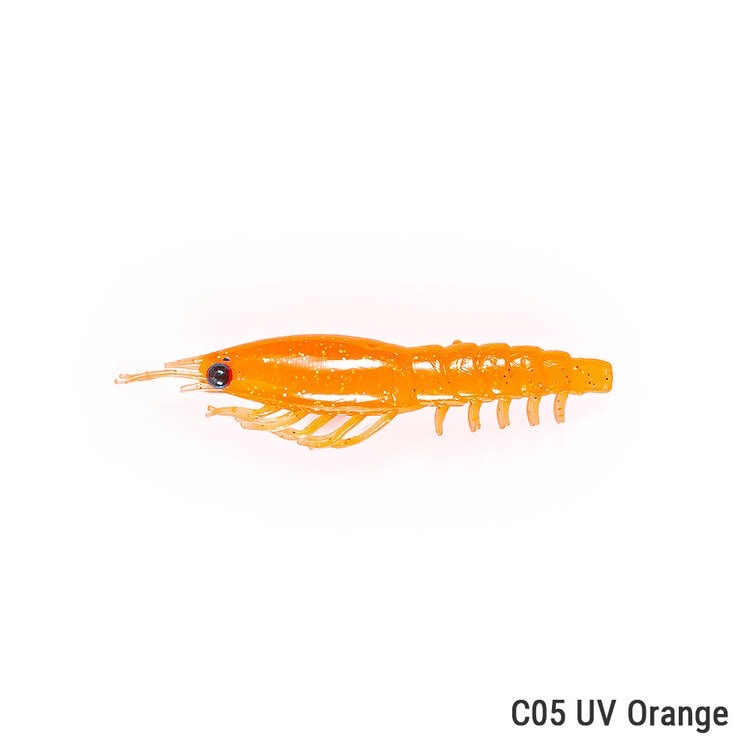 >日安路亞< NIKKO SOFT SHELL SHRIMP 3＂ 蝦型軟蟲-規格圖3