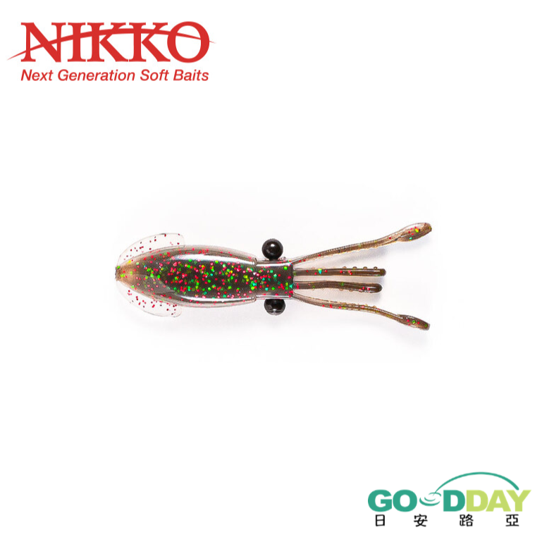 >日安路亞< NIKKO DAPPY FIREFLY SQUID 3＂ 烏賊型軟蟲-細節圖2