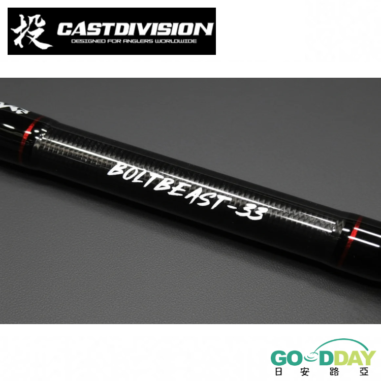 >日安路亞< CAST DIVISION BEASTSTICK 69/80 最頂規格、怪物旅行竿-細節圖2