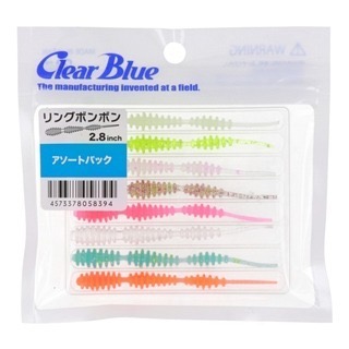 >日安路亞< Clear Blue RING BON BON 2.8＂ 根魚軟蟲-規格圖1