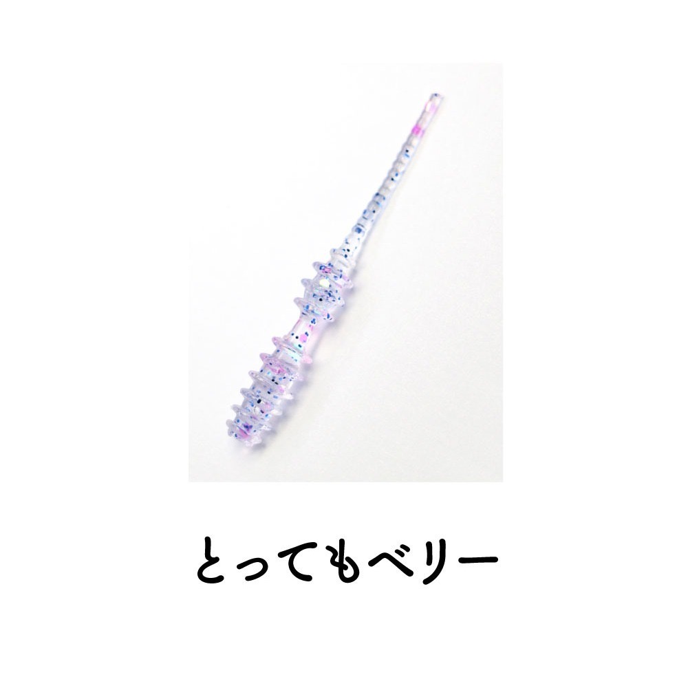 >日安路亞< Clear Blue RING BON BON 1.6＂ 根魚軟蟲-規格圖3