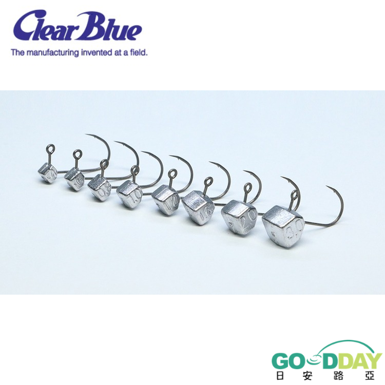 >日安路亞< Clear Blue SAIKORO HEAD ACE EX 汲頭鉤、鉛頭鉤-細節圖2