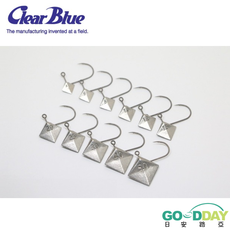 >日安路亞< Clear Blue PECHANKO HEAD TG EX 鎢鋼汲頭鉤、鉛頭鉤-細節圖2