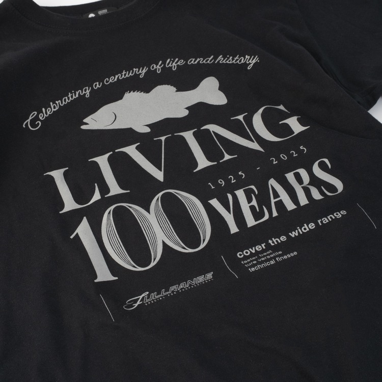 >日安路亞< tailwalk BASS 100th × FULLRANGE T-SHIRT-細節圖3